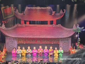 Water puppet show