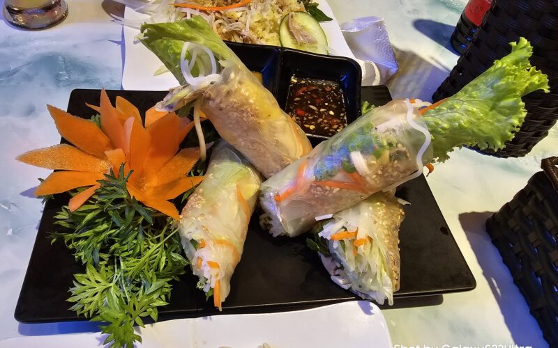 Rice paper rolls